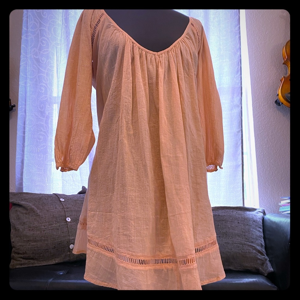 NWT L*Space pink Seashore dress size M